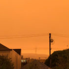 Wildfire smoke blankets the Bay Area on Wednesday, Sept. 10 2020.